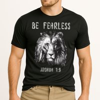 Christian Fearless Joshua 1:9 Faith Gift Cooling Performance Crew T-Shirt