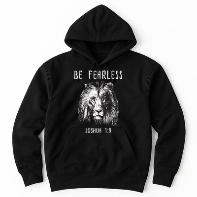 Christian Fearless Joshua 1:9 Faith Gift Hoodie