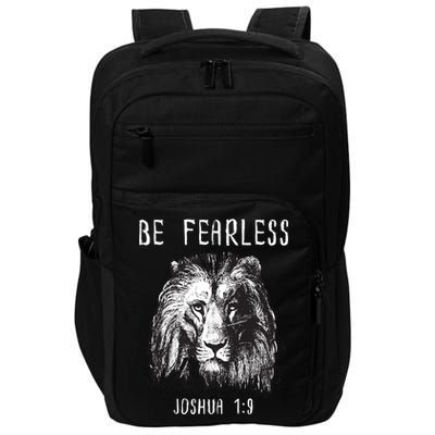 Christian Fearless Joshua 1:9 Faith Gift Impact Tech Backpack