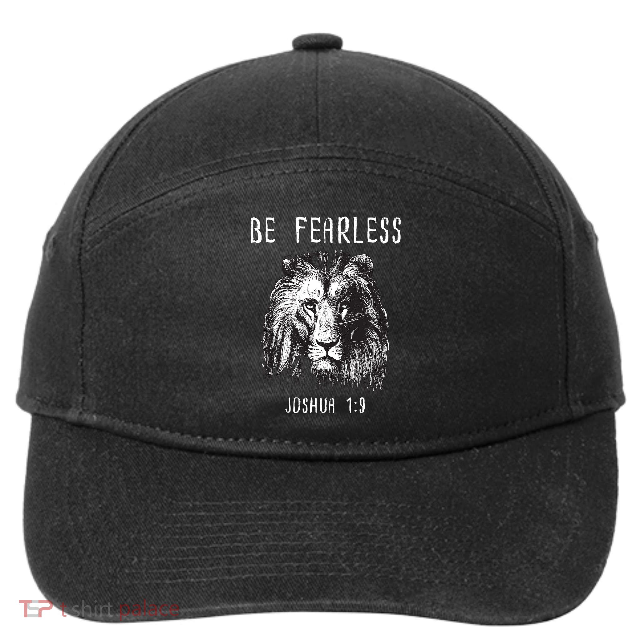 Christian Fearless Joshua 1:9 Faith Gift 7-Panel Snapback Hat