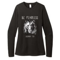 Christian Fearless Joshua 1:9 Faith Gift Womens CVC Long Sleeve Shirt