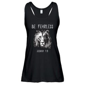 Christian Fearless Joshua 1:9 Faith Gift Ladies Essential Flowy Tank