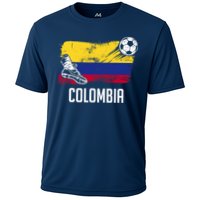 Colombia Flag Jersey Colombian Soccer Team Colombian Cooling Performance Crew T-Shirt