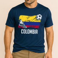 Colombia Flag Jersey Colombian Soccer Team Colombian Cooling Performance Crew T-Shirt