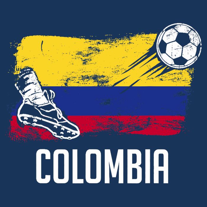 Colombia Flag Jersey Colombian Soccer Team Colombian Cooling Performance Crew T-Shirt