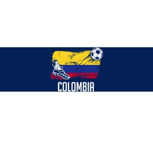 Colombia Flag Jersey Colombian Soccer Team Colombian Bumper Sticker