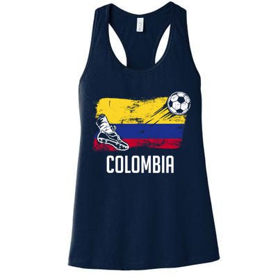 Colombia Flag Jersey Colombian Soccer Team Colombian Womens Tank Top
