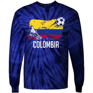 Colombia Flag Jersey Colombian Soccer Team Colombian Tie-Dye Long Sleeve Shirt