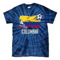 Colombia Flag Jersey Colombian Soccer Team Colombian Tie-Dye T-Shirt