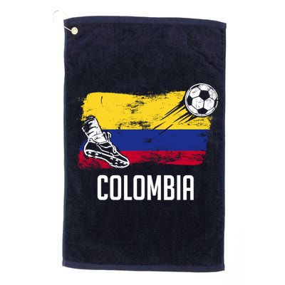 Colombia Flag Jersey Colombian Soccer Team Colombian Golf Towel