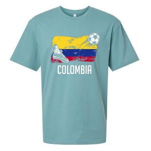 Colombia Flag Jersey Colombian Soccer Team Colombian Sueded Cloud Jersey T-Shirt