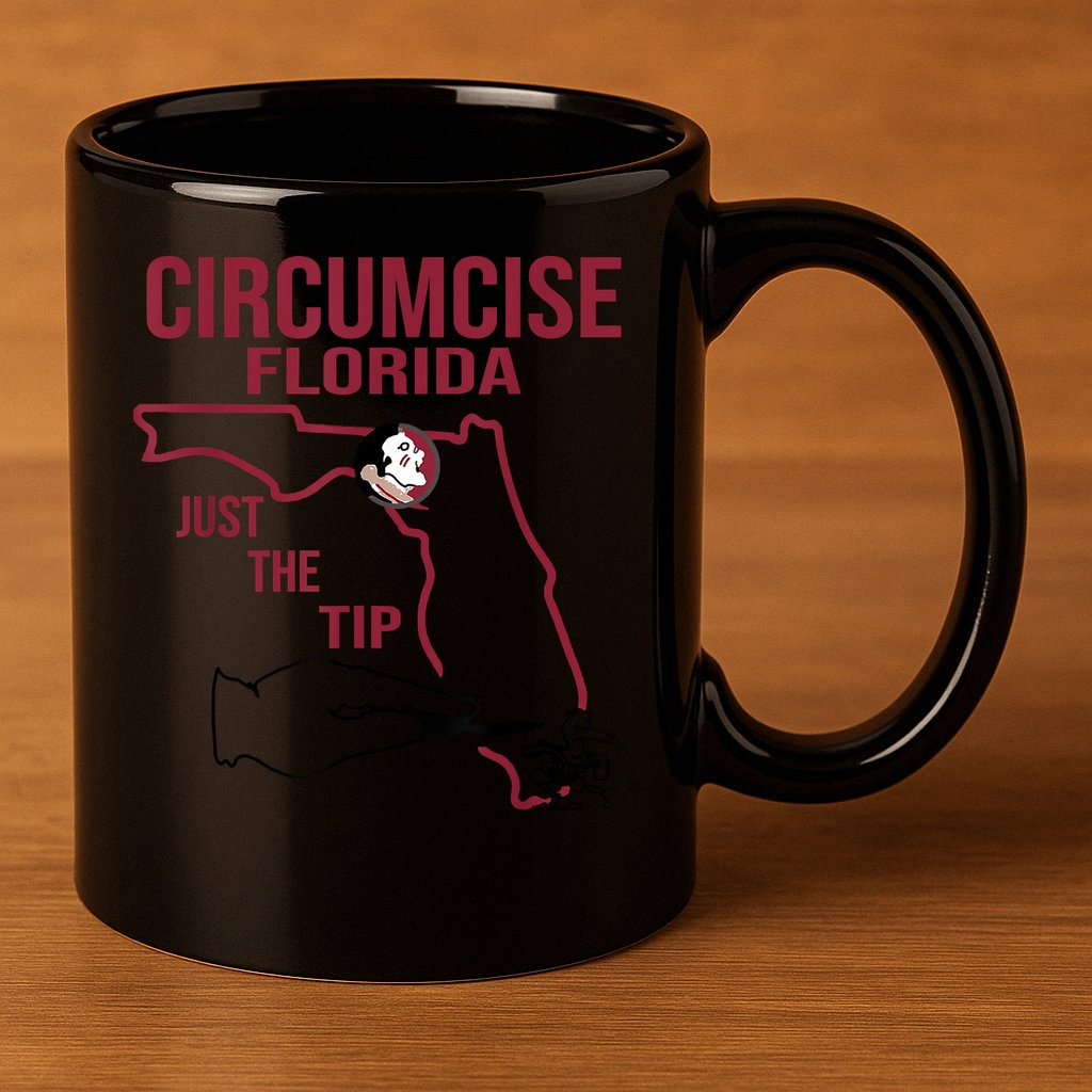 Circumcise Florida Just The Tip 11oz C Handle Ceramic Mug