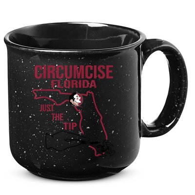 Circumcise Florida Just The Tip 15oz Campfire Ceramic Mug