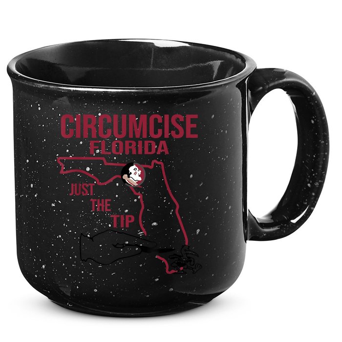 Circumcise Florida Just The Tip 15oz Campfire Ceramic Mug