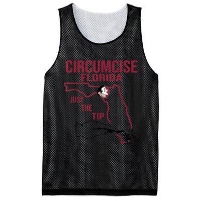 Circumcise Florida Just The Tip Mesh Reversible Basketball Jersey Tank