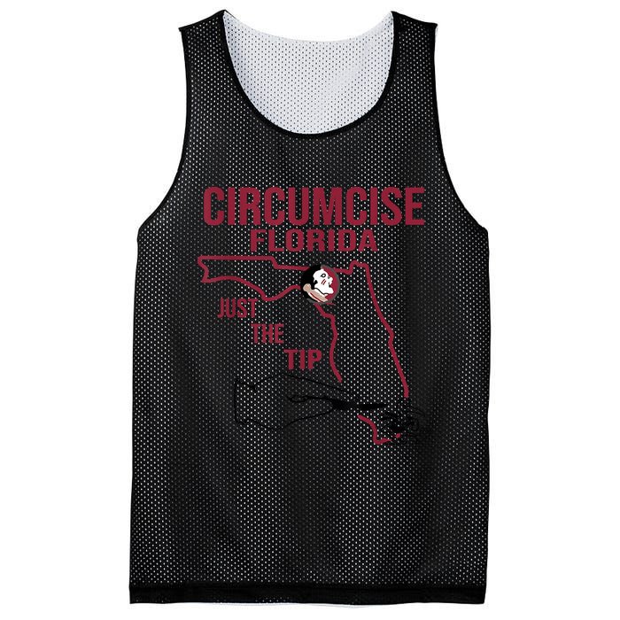 Circumcise Florida Just The Tip Mesh Reversible Basketball Jersey Tank