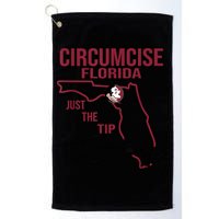 Circumcise Florida Just The Tip Golf Towel