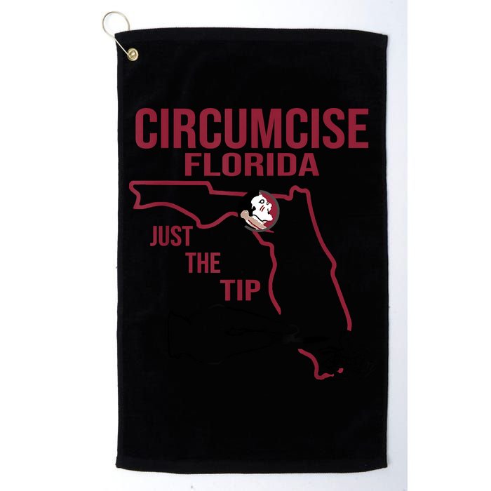 Circumcise Florida Just The Tip Golf Towel