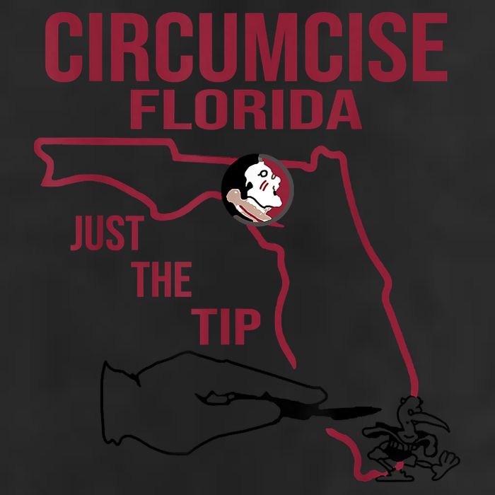 Circumcise Florida Just The Tip Golf Towel