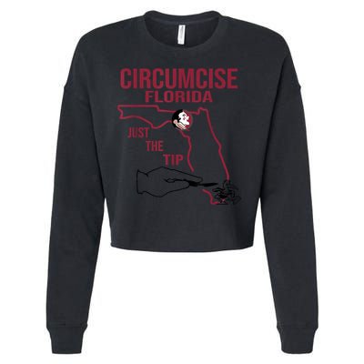 Circumcise Florida Just The Tip Cropped Pullover Crew
