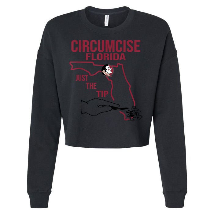 Circumcise Florida Just The Tip Cropped Pullover Crew