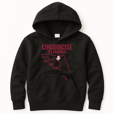 Circumcise Florida Just The Tip Kids Hoodie