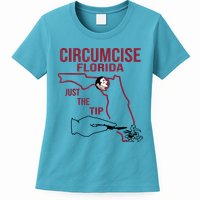 Circumcise Florida Just The Tip Womens T-Shirt