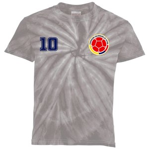 Colombia Flag Jersey Futbol Soccer Franela Colombia Kids Tie-Dye T-Shirt