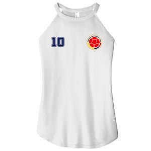 Colombia Flag Jersey Futbol Soccer Franela Colombia Women's Perfect Tri Rocker Tank