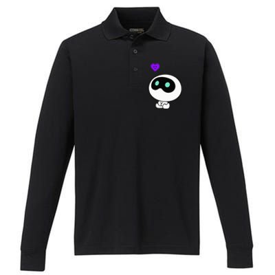 Cute Funny Jin the Astronaut Wootteo K-Pop Performance Long Sleeve Polo