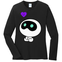 Cute Funny Jin the Astronaut Wootteo K-Pop Ladies Long Sleeve Shirt