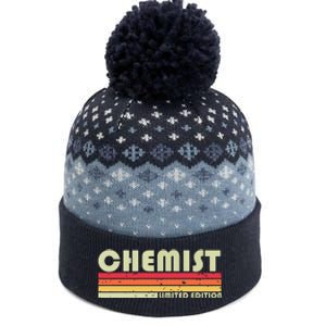 CHEMIST Funny Job Title Profession Birthday Worker Idea The Baniff Cuffed Pom Beanie