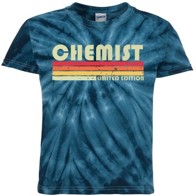 CHEMIST Funny Job Title Profession Birthday Worker Idea Kids Tie-Dye T-Shirt