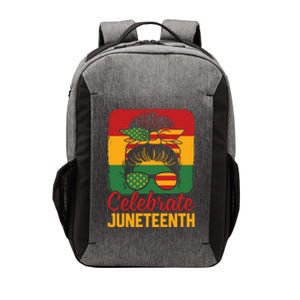 Celebrate Freedom Junenth 1865 Black Gift Vector Backpack