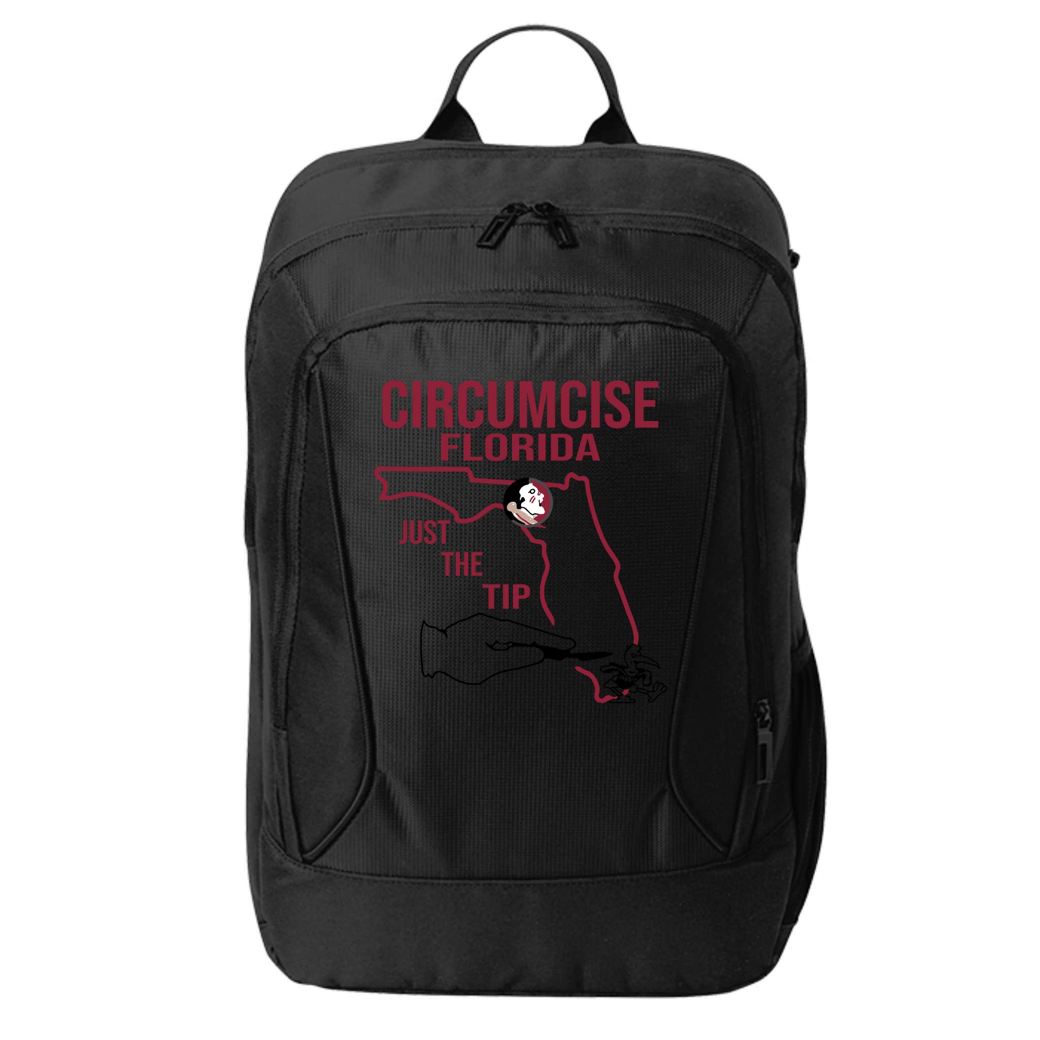 Circumcise Florida Just The Tip City Backpack