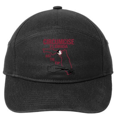 Circumcise Florida Just The Tip 7-Panel Snapback Hat