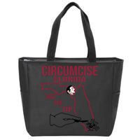Circumcise Florida Just The Tip Zip Tote Bag