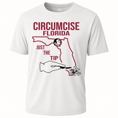 Circumcise Florida Just The Tip Cooling Performance Crew T-Shirt