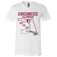 Circumcise Florida Just The Tip V-Neck T-Shirt
