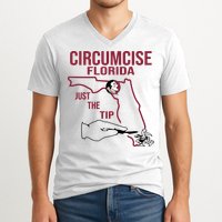 Circumcise Florida Just The Tip V-Neck T-Shirt