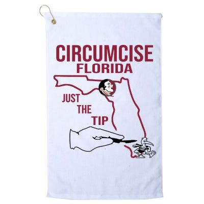 Circumcise Florida Just The Tip Golf Towel
