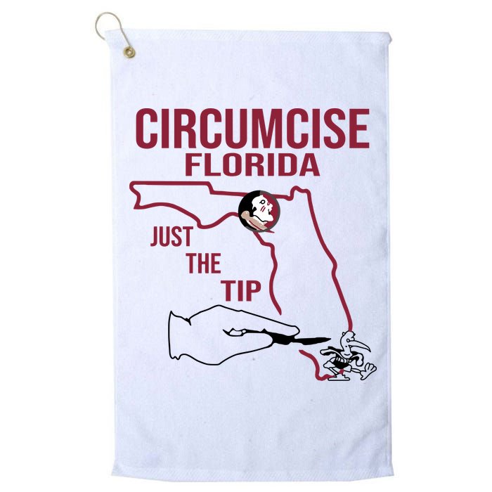 Circumcise Florida Just The Tip Golf Towel
