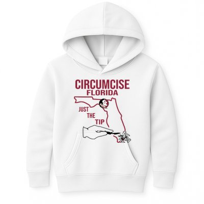 Circumcise Florida Just The Tip Kids Hoodie