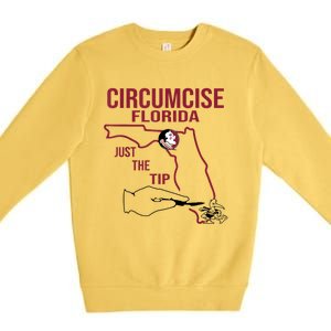 Circumcise Florida Just The Tip Premium Crewneck Sweatshirt