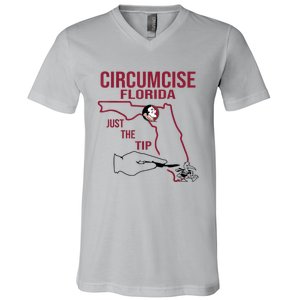 Circumcise Florida Just The Tip V-Neck T-Shirt