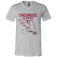 Circumcise Florida Just The Tip V-Neck T-Shirt