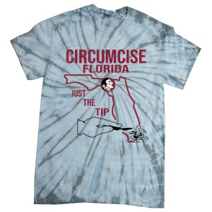 Circumcise Florida Just The Tip Tie-Dye T-Shirt