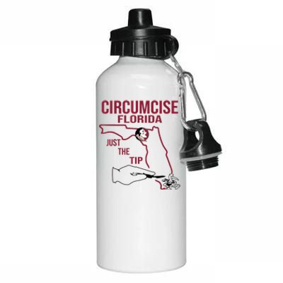 Circumcise Florida Just The Tip Aluminum Water Bottle