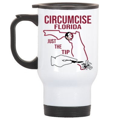 Circumcise Florida Just The Tip Stainless Steel Travel Mug