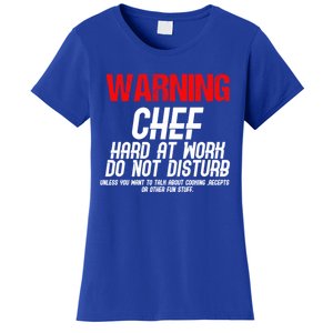 Chef Funny Joke Gift Women's T-Shirt